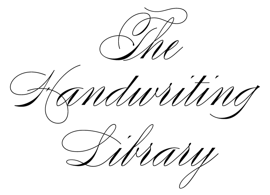 The Handwriting Library